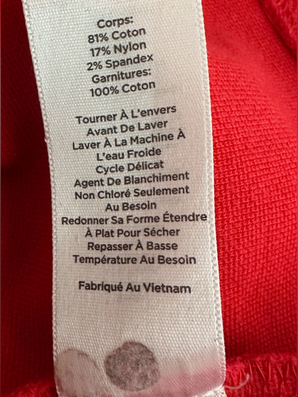 Talbots Petite Red Shift Dress Striped Collar Preppy Classic Pockets Size SP - Picture 8 of 9